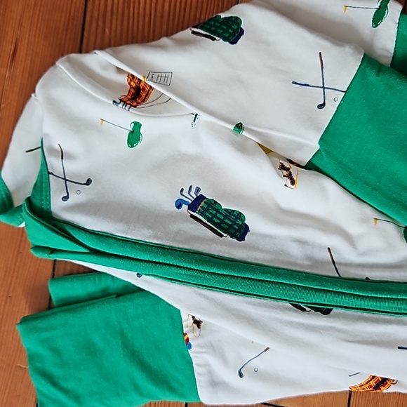 NWT Angel Dear Golf Zip Romper - Picture 3 of 3